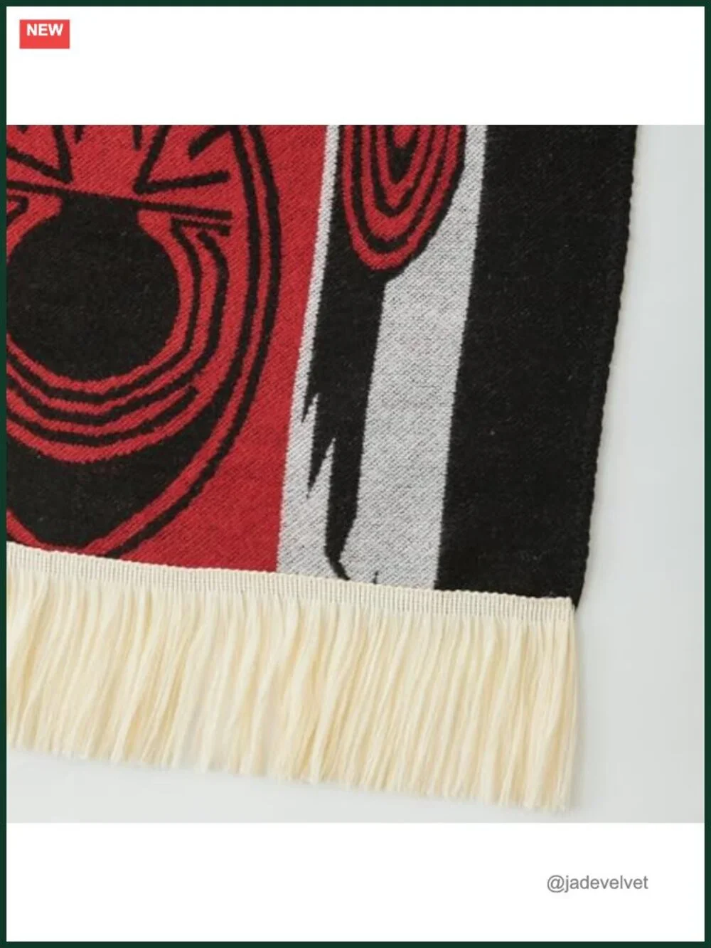Mexican Poncho with Hood Serape Vintage Aztec Hippie Striped Western Blanket